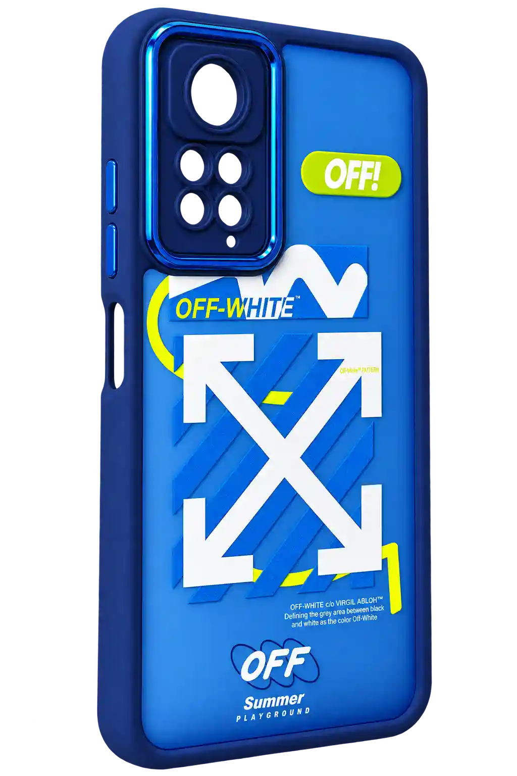 گارد نیو اسکین چاپی شیائومی NOTE 11 PRO4G رنگ آبی — تصویر 2