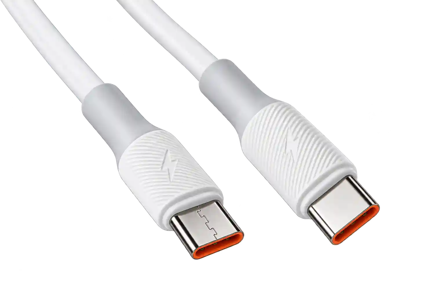 کابل شارژ سریع دو سر تایپ سی سیلیکونی ۲.۴ آمپر مدل C 0014 (Silicone Wire C 0014 C to C Data Cable 2.4A) — تصویر 4