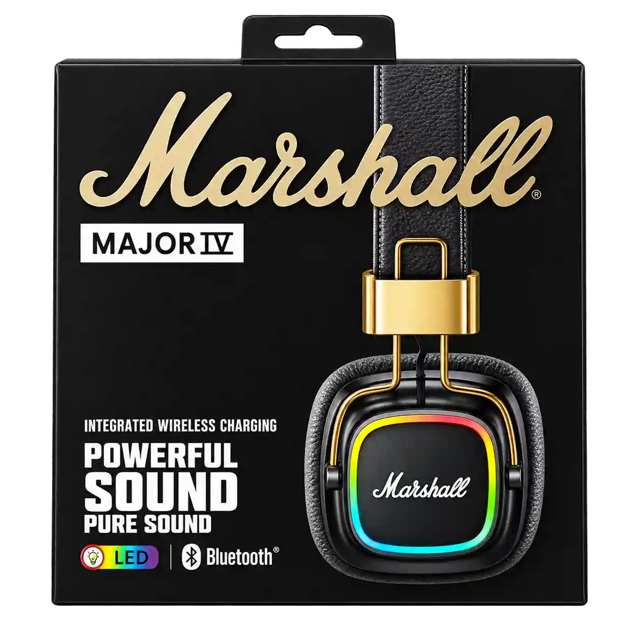 هدفون بی سیم مارشال مدل Major IV با نورپردازی LED (Marshall MAJOR IV Wireless Bluetooth Headphone with LED) — تصویر 2