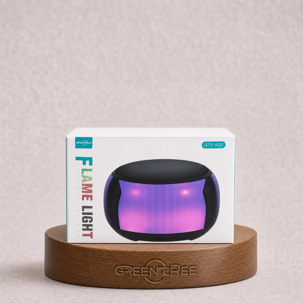 اسپیکر بلوتوثی قابل حمل GREATICE مدل GTS-1820 (Flame Light) | بهین همراه مجد | majde.ir