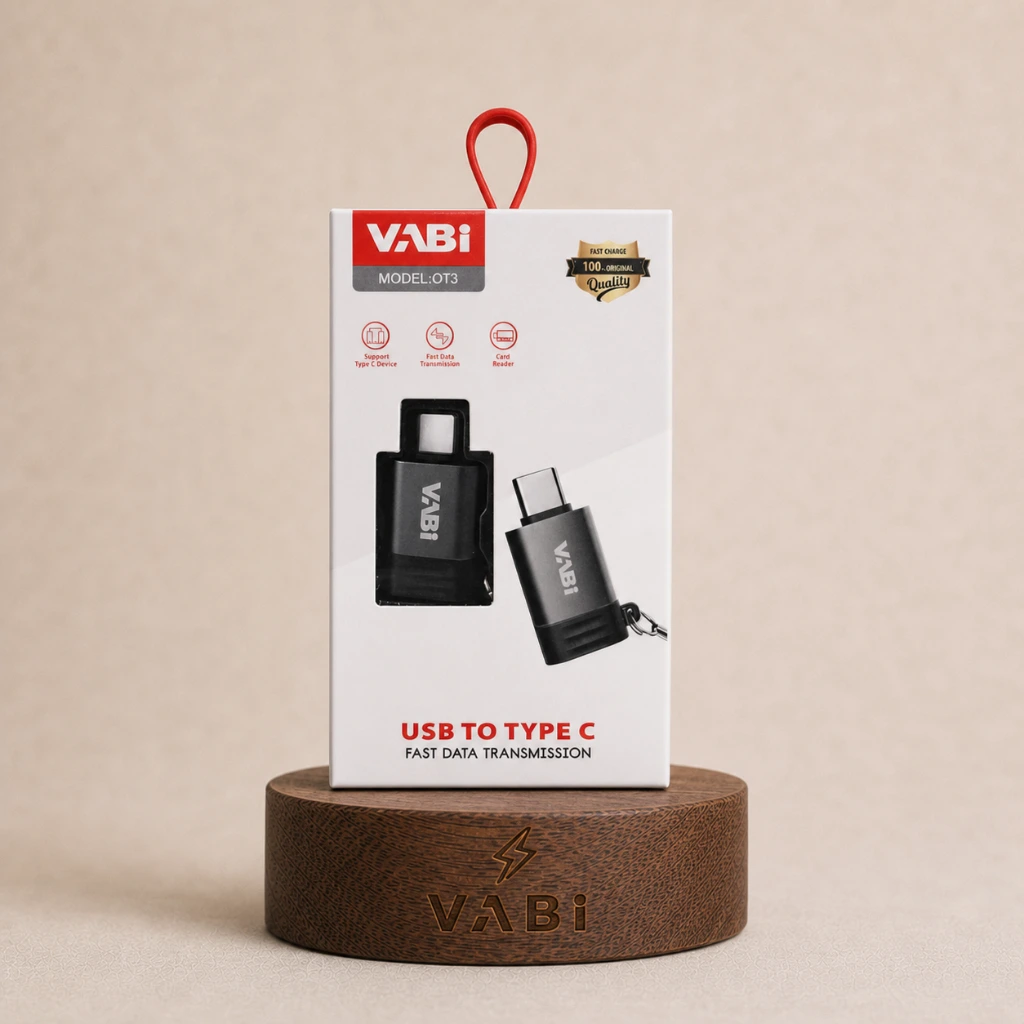 مبدل USB به Type-C مدل OT3 | بهین همراه مجد | majde.ir