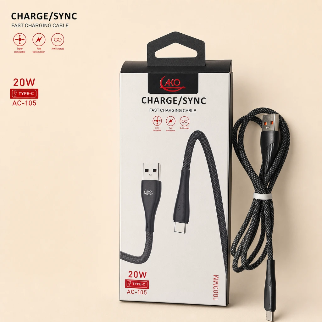کابل شارژ و انتقال داده مدل AC-105 — تصویر 2