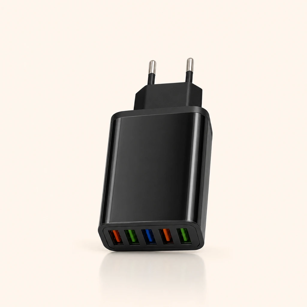 شارژر دیواری ۵ پورت ۴۸ وات مدل A501-2 — تصویر 3