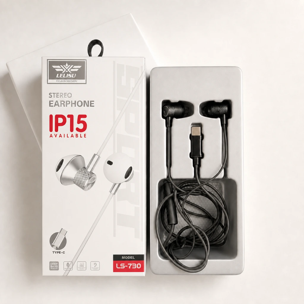هندزفری سیمی تایپ سی مدل LS-730 — تصویر 2