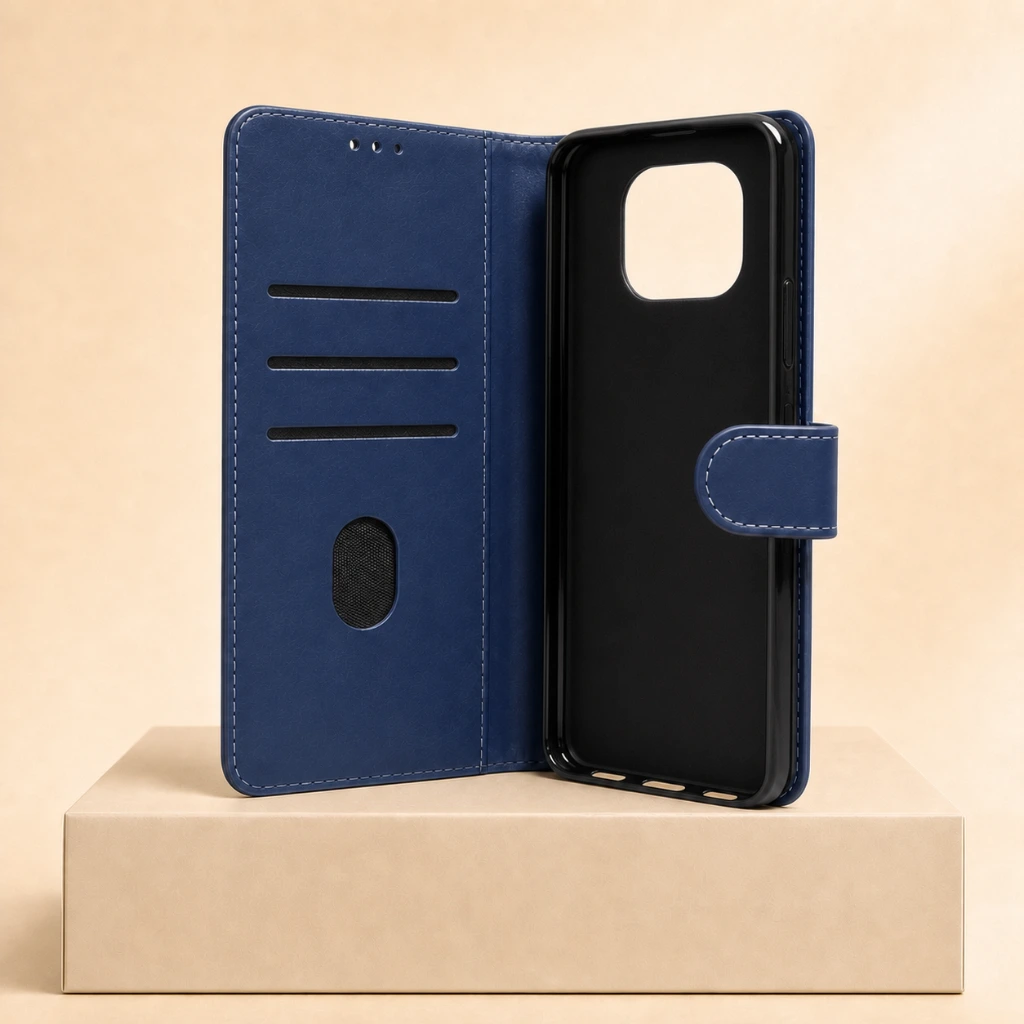 قاب کیف پول چرمی شیائومی پوکو X3 (Xiaomi Poco X3 Wallet Flip Case) — تصویر 2