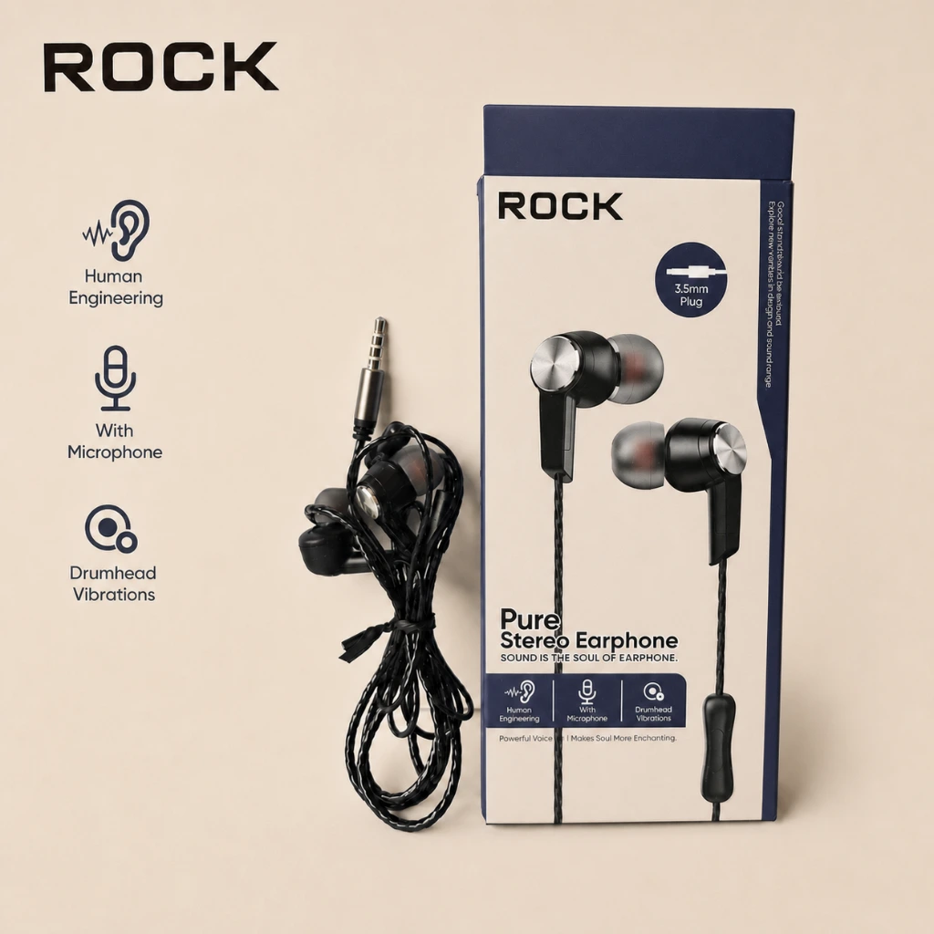 هندزفری سیمی مدل Pure Stereo Earphone — تصویر 2