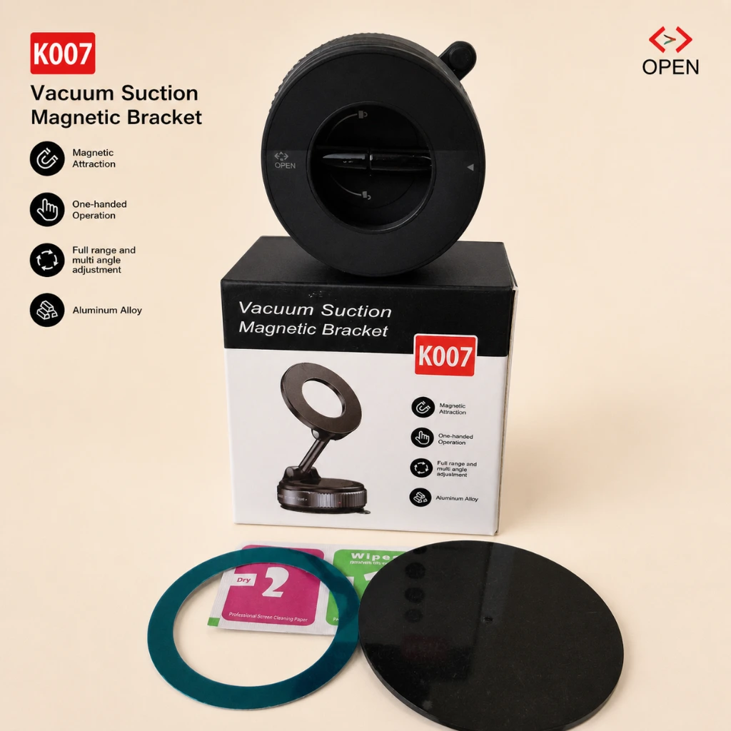 هولدر مگنتی وکیومی مدل K007 (Vacuum Suction Magnetic Bracket) — تصویر 2