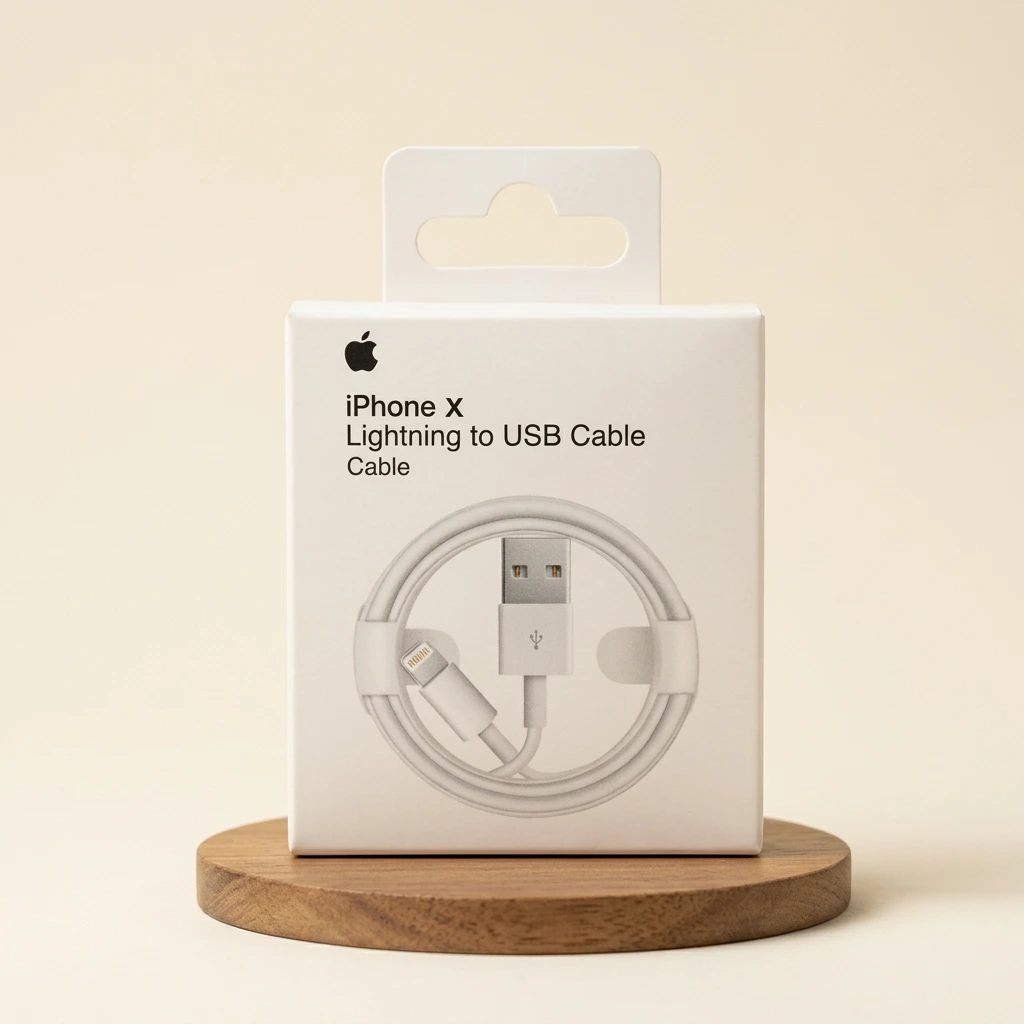 کابل USB به لایتنینگ آیفون مدل iPhone X | بهین همراه مجد | majde.ir