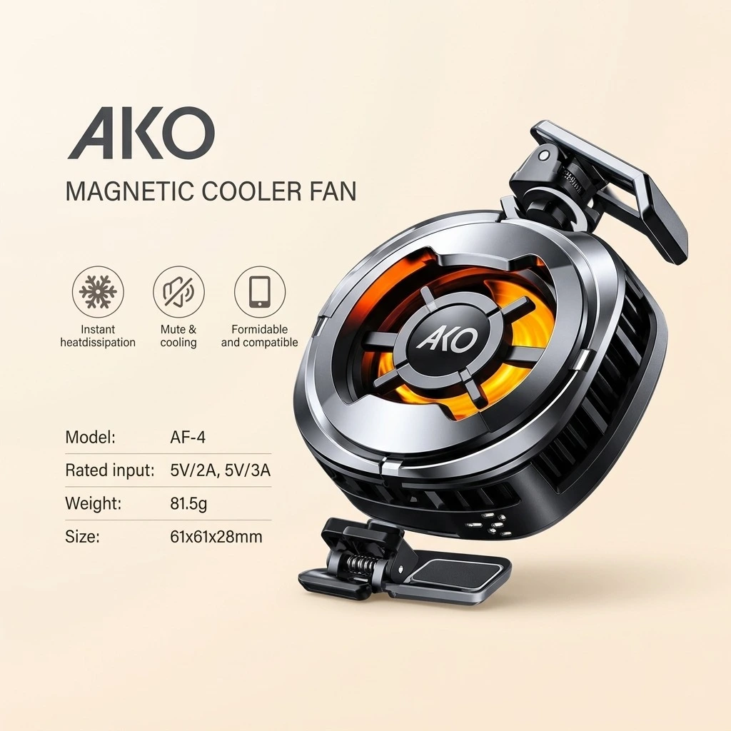 فن خنک‌کننده مگنتی مدل AF-4 — تصویر 2