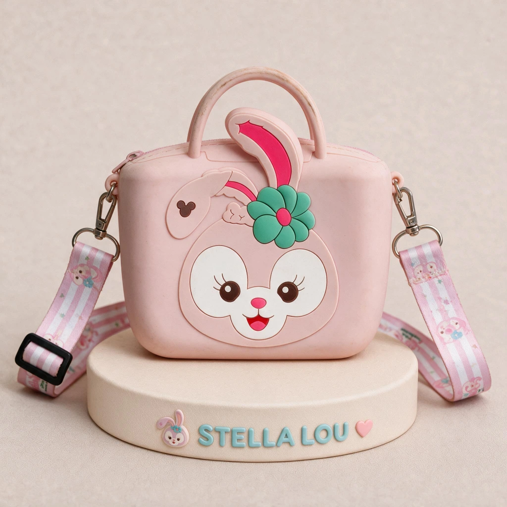 کیف دستی/دوشی سیلیکونی طرح استلا لو (STELLA LOU)