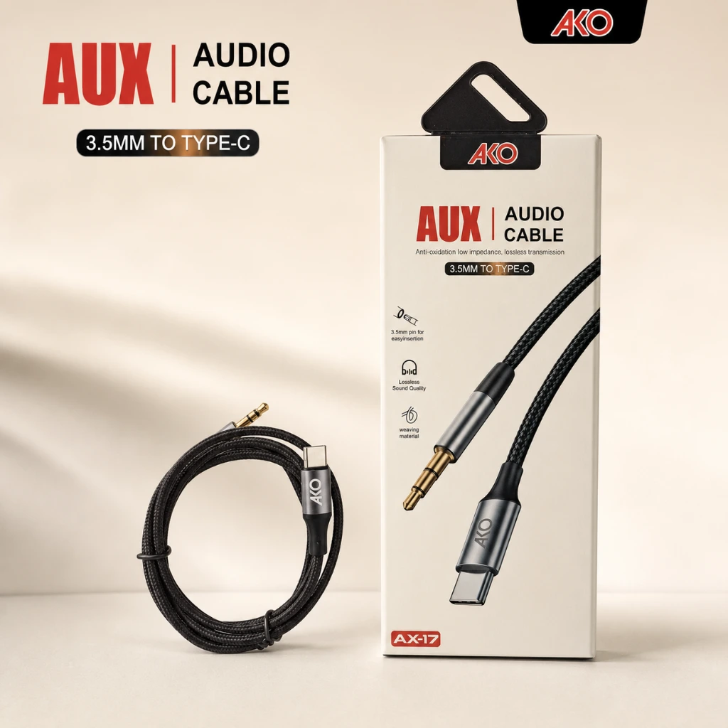 کابل انتقال صدا AUX مدل AX-17 — تصویر 2