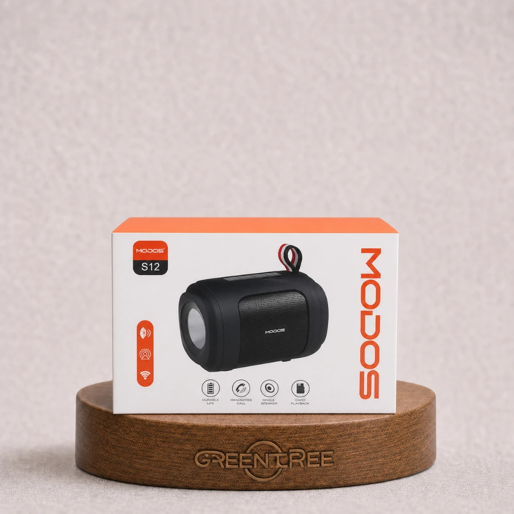 اسپیکر بلوتوثی قابل حمل SOCOM مدل GTS-1820 (Flame Light) | بهین همراه مجد | majde.ir