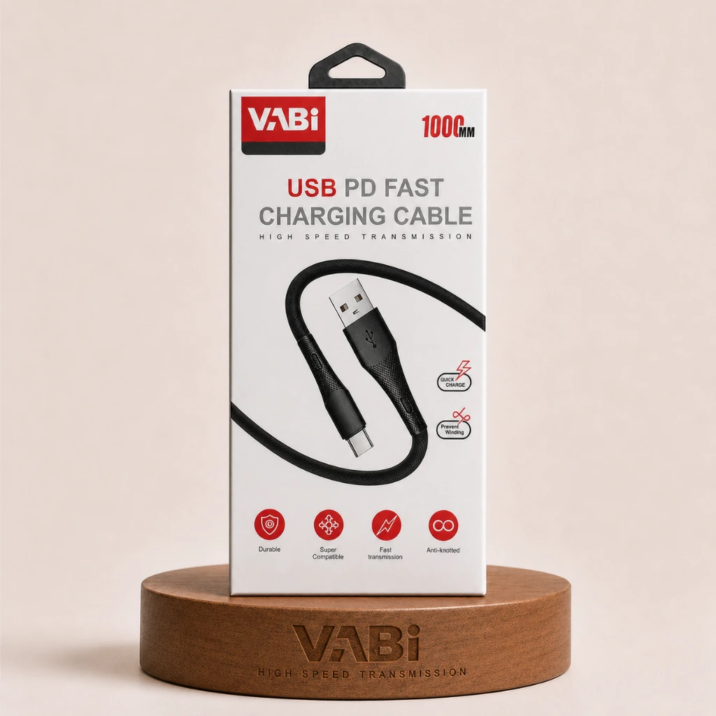 کابل شارژ و انتقال داده PD مدل USB PD Fast Charging Cable | بهین همراه مجد | majde.ir
