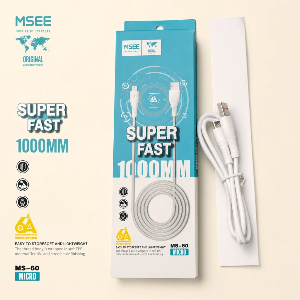 کابل شارژ و انتقال داده مدل MS-60 MICRO — تصویر 2